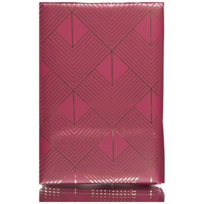 Gift Wrapping Paper Red and Gold Patterns